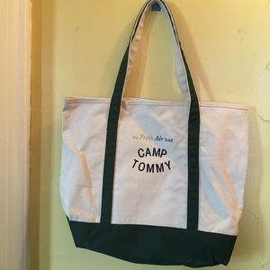 Very Large Tommy Canvas Tote Bag